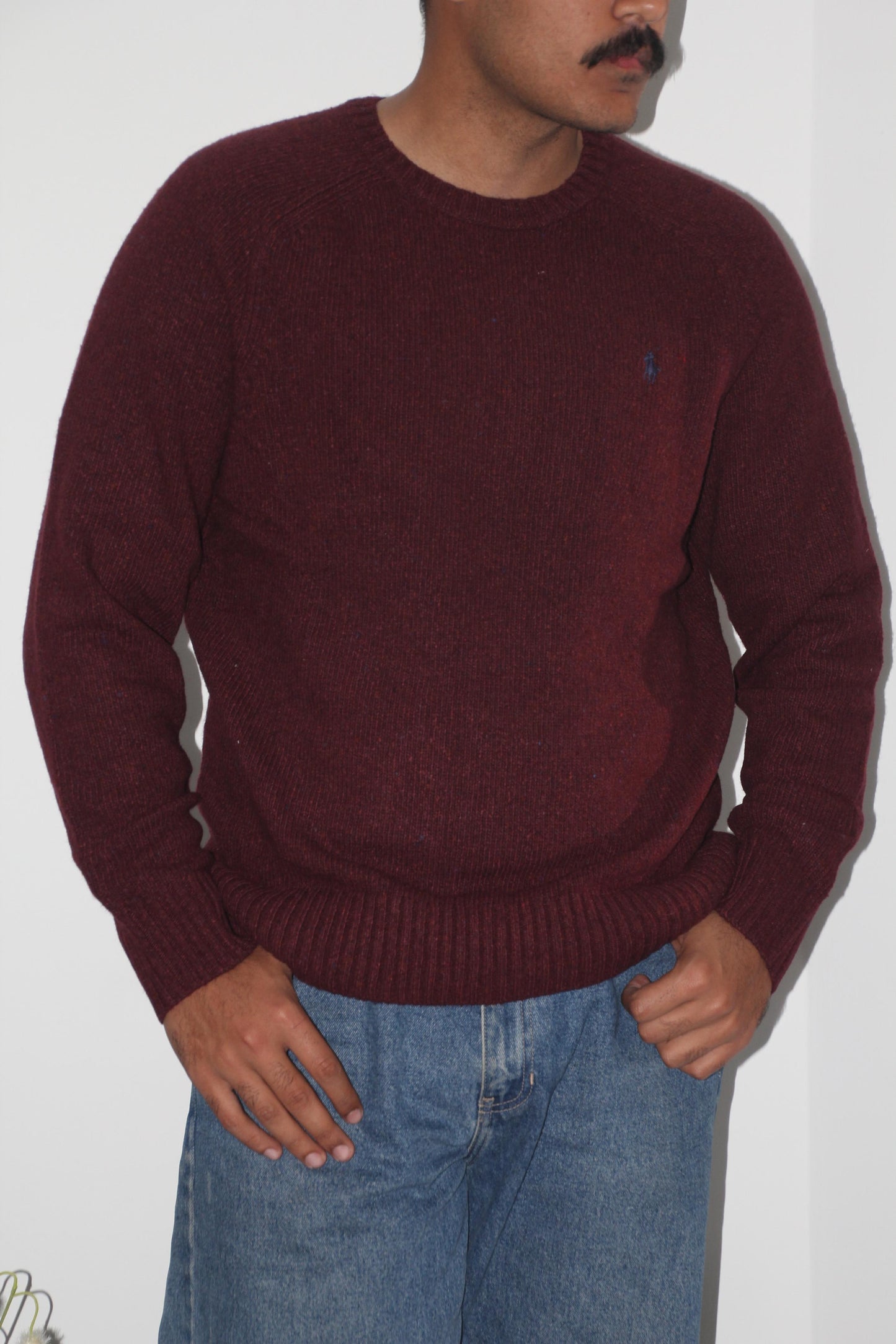 Ralph Lauren men’s burgundy sweater