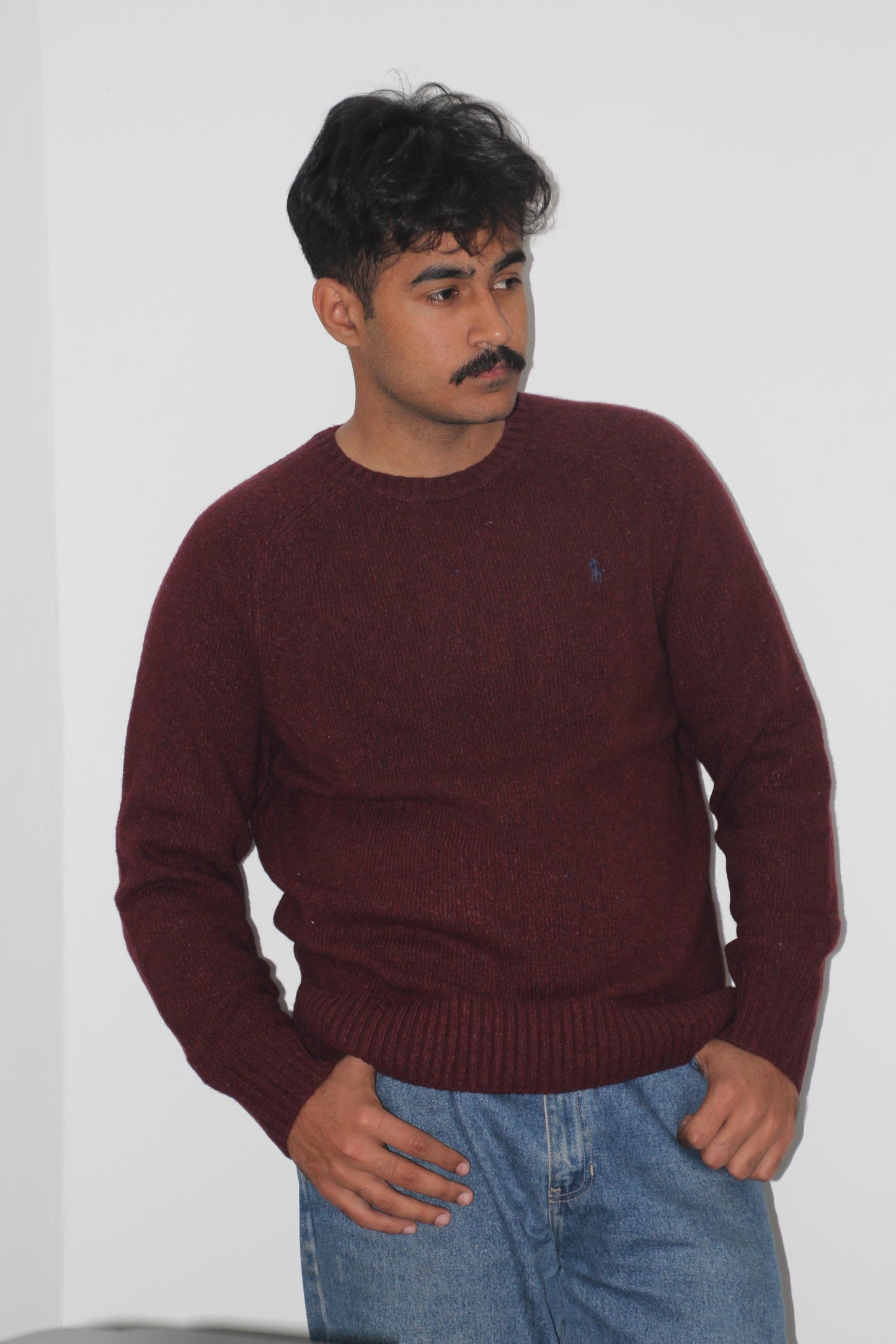 Ralph Lauren men’s burgundy sweater