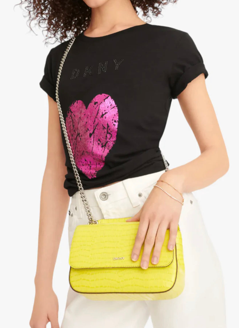 DKNY Lime Green Shoulder Bag Makistan