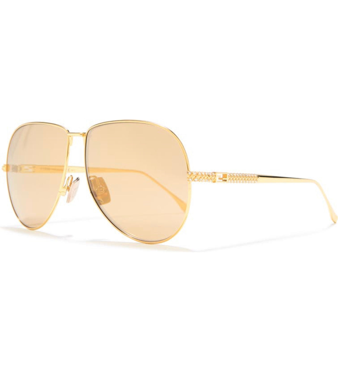 Fendi 63mm Aviator-PO