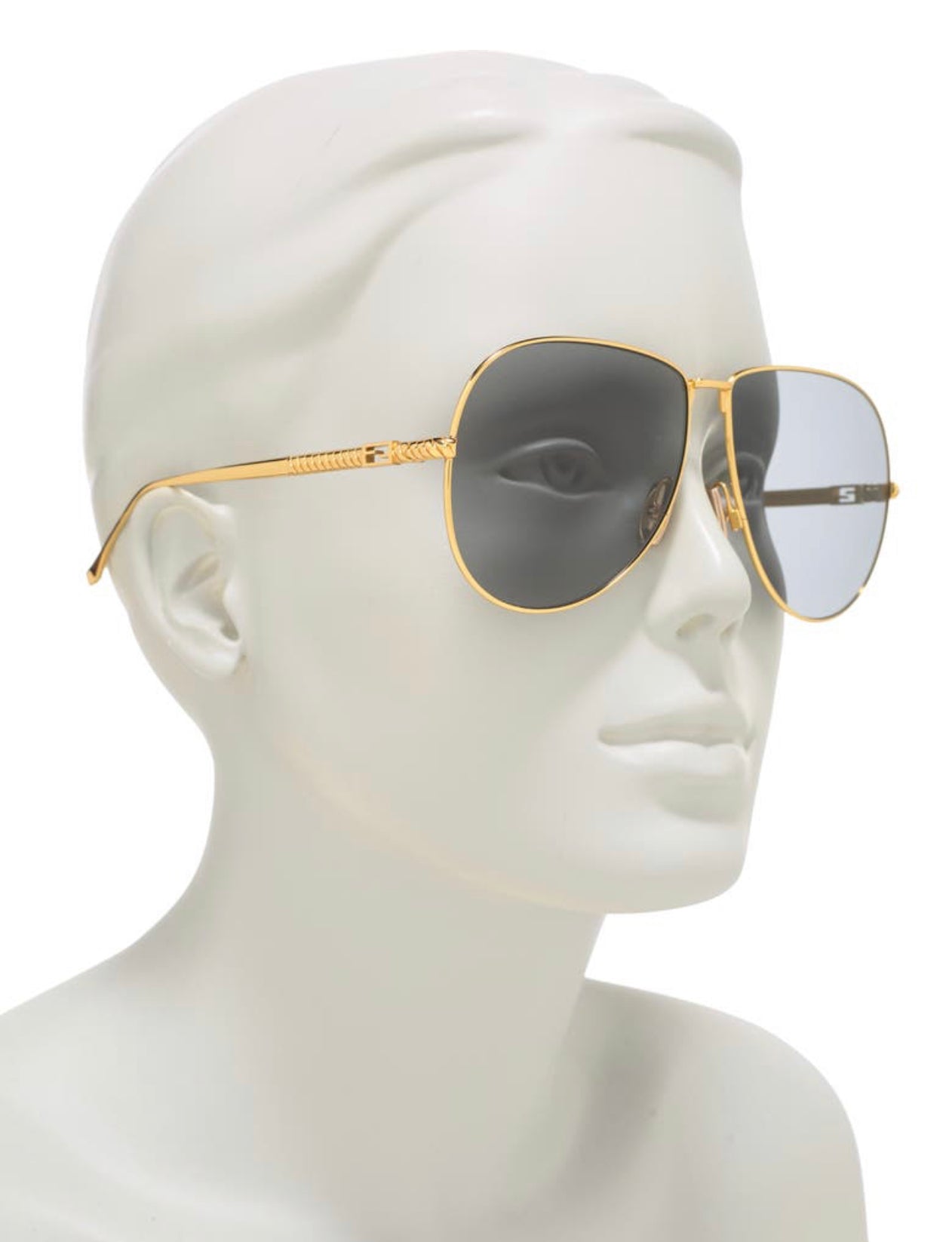 Fendi 63mm Aviator-PO