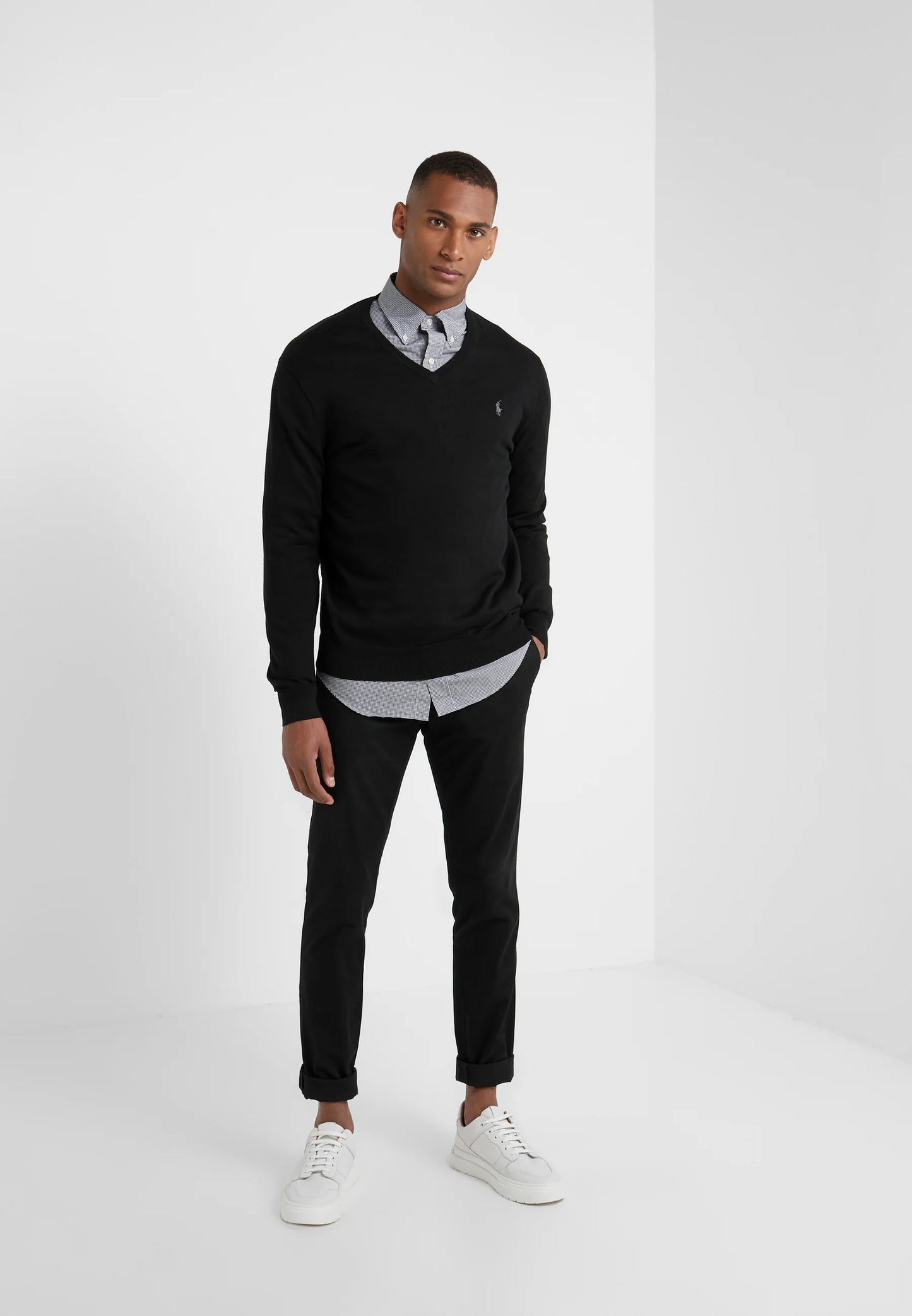 Ralph Lauren Slim Fit Sweater - Black